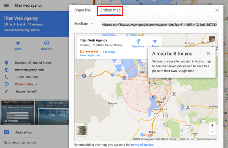 نقشه های گوگل را در وب سایت خود قرار دهید