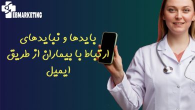 ارتباط با بیماران از طریق ایمیل