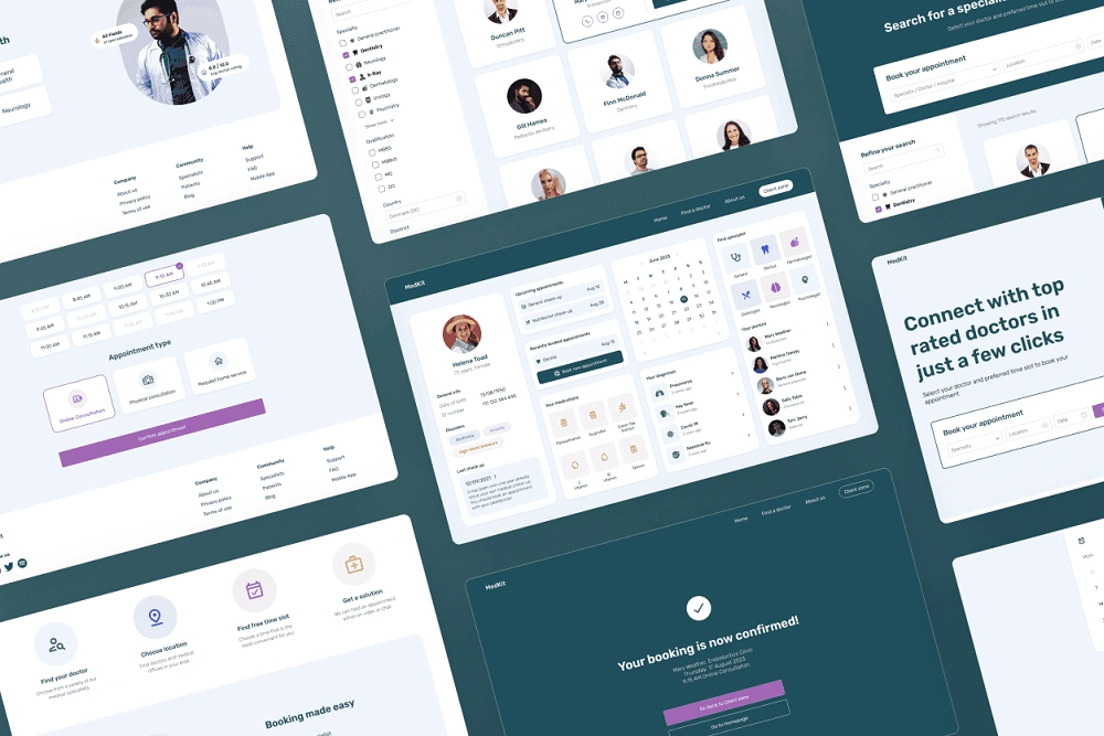 قیمت طراحی سایت پزشکی